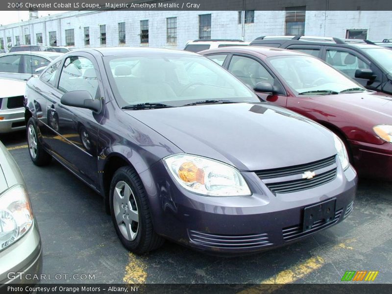 Majestic Amethyst Metallic / Gray 2006 Chevrolet Cobalt LS Coupe