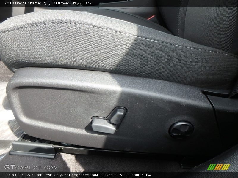 Destroyer Gray / Black 2018 Dodge Charger R/T