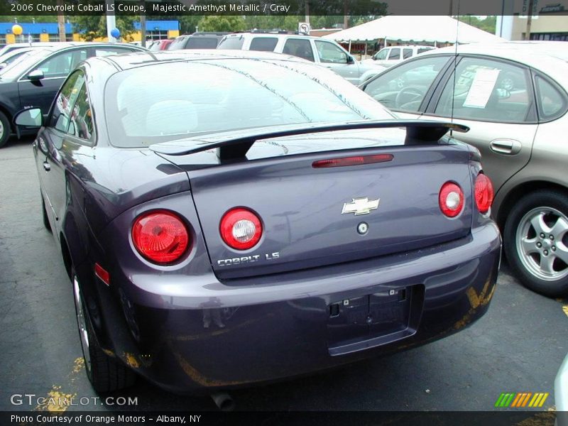 Majestic Amethyst Metallic / Gray 2006 Chevrolet Cobalt LS Coupe