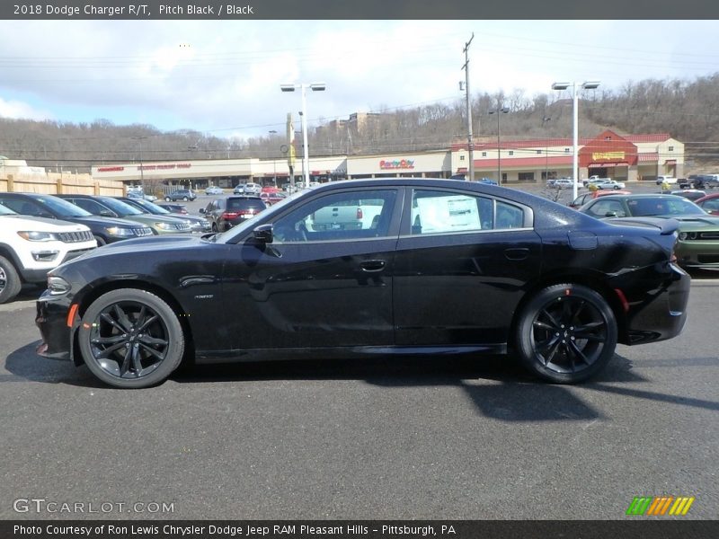 Pitch Black / Black 2018 Dodge Charger R/T