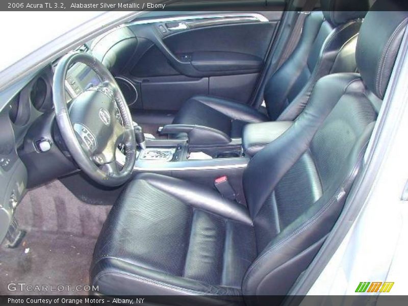 Alabaster Silver Metallic / Ebony 2006 Acura TL 3.2