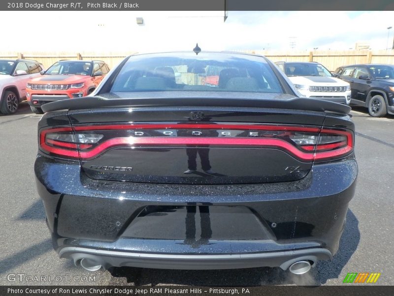 Pitch Black / Black 2018 Dodge Charger R/T