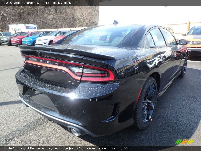 Pitch Black / Black 2018 Dodge Charger R/T