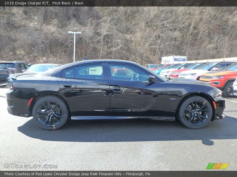 Pitch Black / Black 2018 Dodge Charger R/T