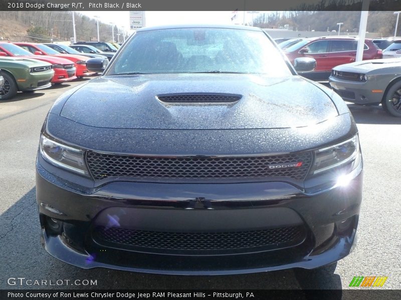 Pitch Black / Black 2018 Dodge Charger R/T