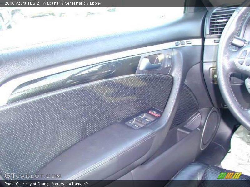 Alabaster Silver Metallic / Ebony 2006 Acura TL 3.2