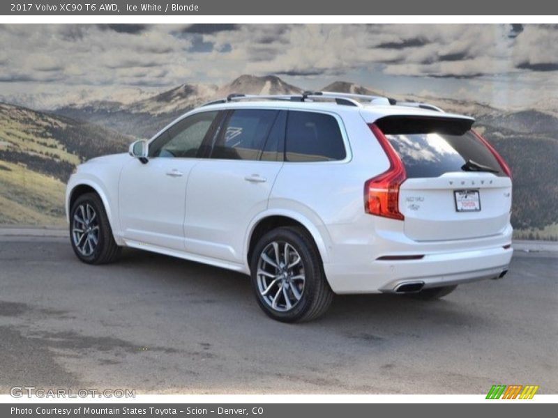 Ice White / Blonde 2017 Volvo XC90 T6 AWD