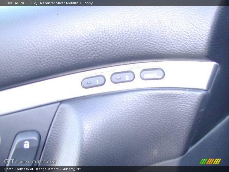 Alabaster Silver Metallic / Ebony 2006 Acura TL 3.2