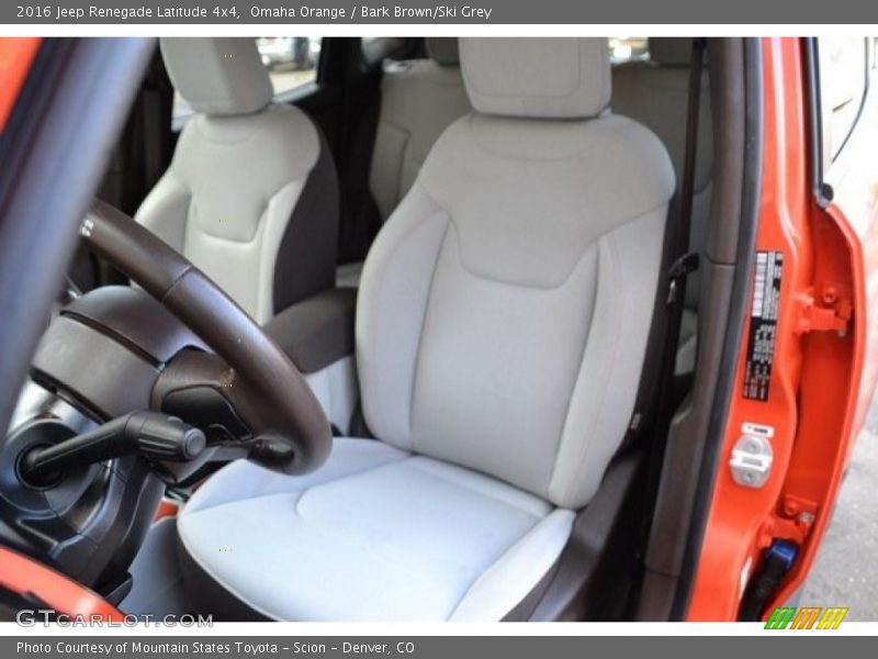 Omaha Orange / Bark Brown/Ski Grey 2016 Jeep Renegade Latitude 4x4