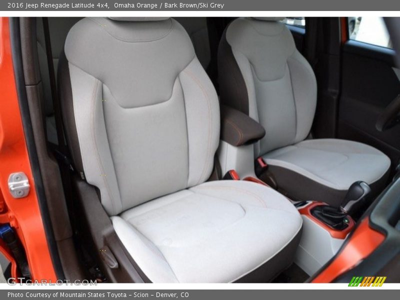 Omaha Orange / Bark Brown/Ski Grey 2016 Jeep Renegade Latitude 4x4