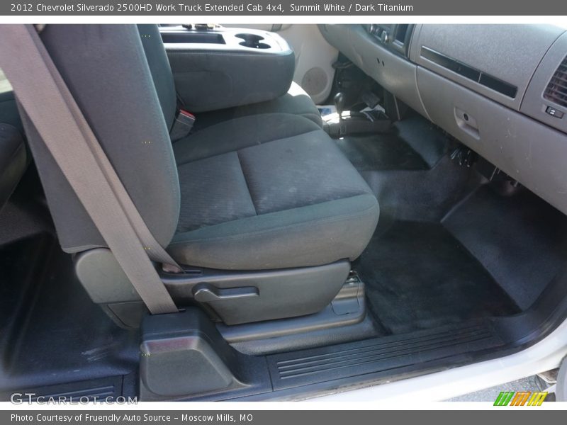 Summit White / Dark Titanium 2012 Chevrolet Silverado 2500HD Work Truck Extended Cab 4x4