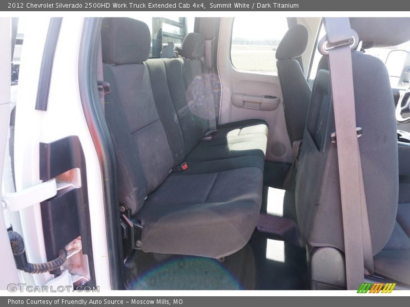 Summit White / Dark Titanium 2012 Chevrolet Silverado 2500HD Work Truck Extended Cab 4x4