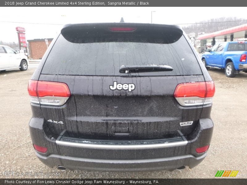 Sangria Metallic / Black 2018 Jeep Grand Cherokee Limited 4x4 Sterling Edition