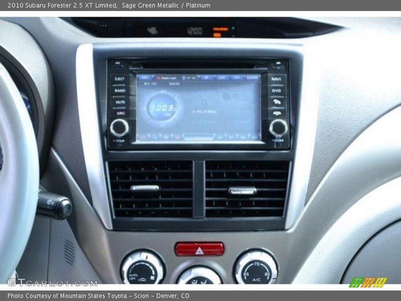 Sage Green Metallic / Platinum 2010 Subaru Forester 2.5 XT Limited