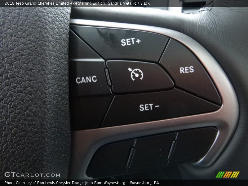 Sangria Metallic / Black 2018 Jeep Grand Cherokee Limited 4x4 Sterling Edition