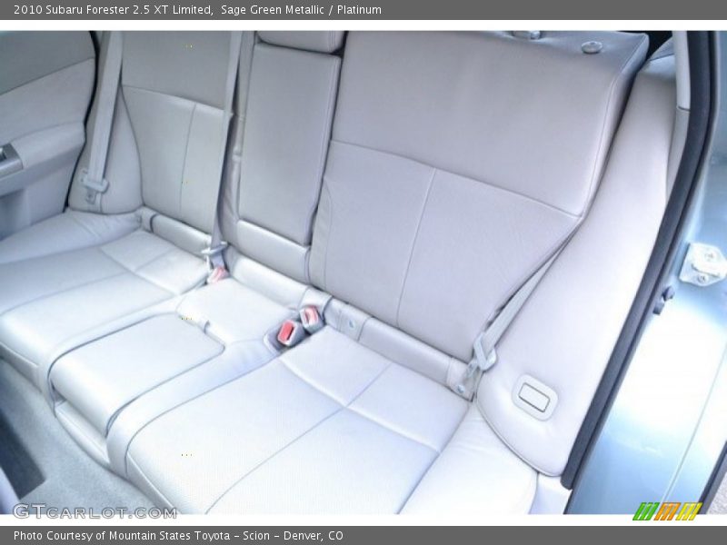 Sage Green Metallic / Platinum 2010 Subaru Forester 2.5 XT Limited