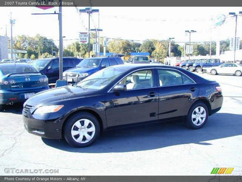 Black / Bisque 2007 Toyota Camry LE