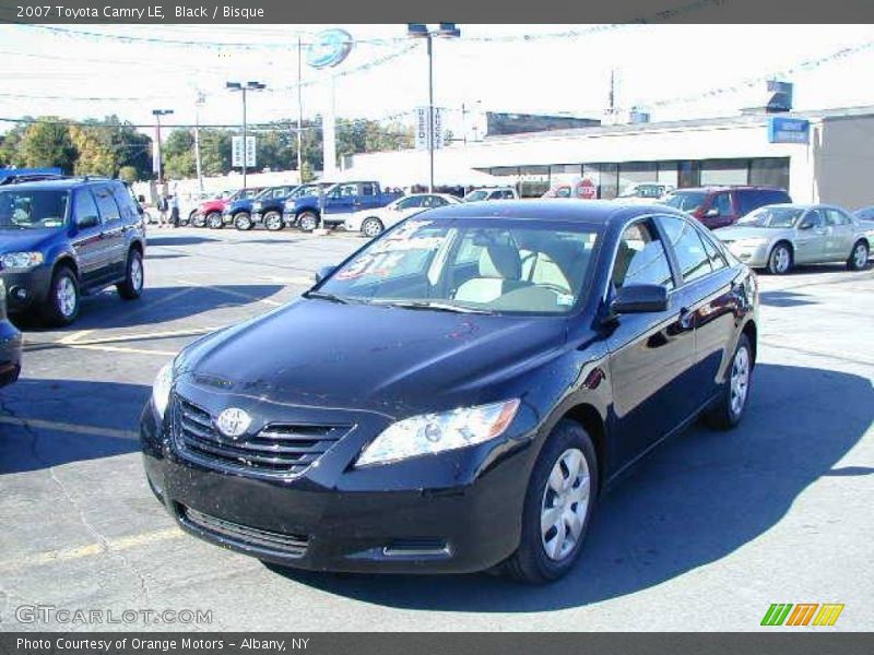 Black / Bisque 2007 Toyota Camry LE