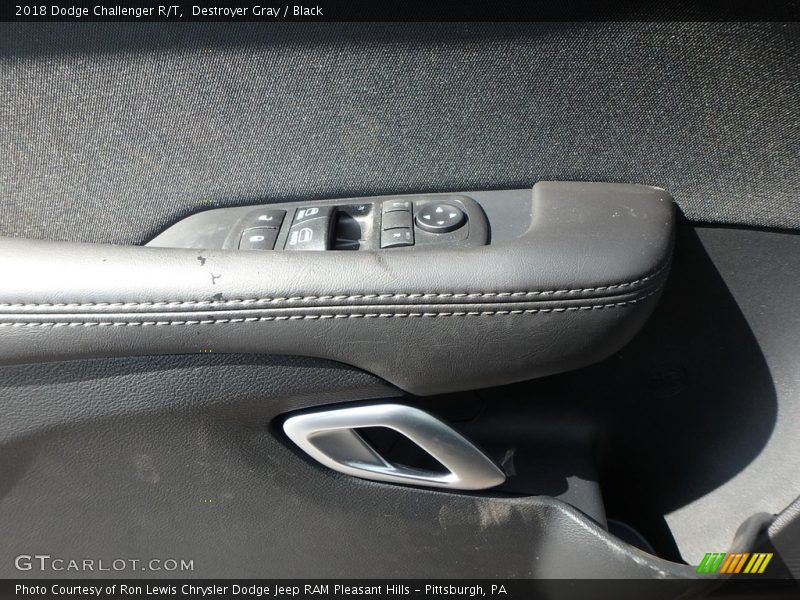 Destroyer Gray / Black 2018 Dodge Challenger R/T