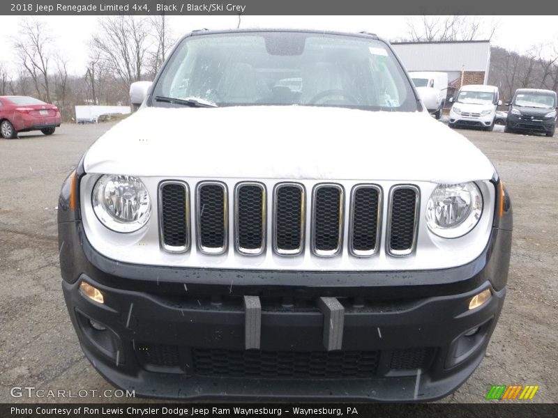 Black / Black/Ski Grey 2018 Jeep Renegade Limited 4x4