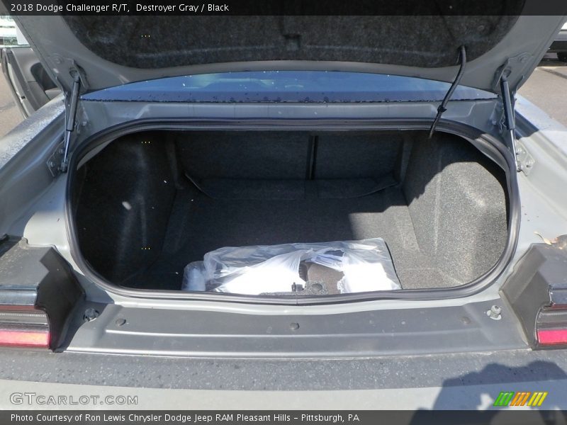 Destroyer Gray / Black 2018 Dodge Challenger R/T