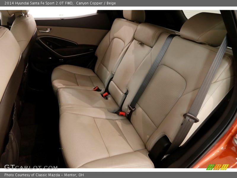 Canyon Copper / Beige 2014 Hyundai Santa Fe Sport 2.0T FWD