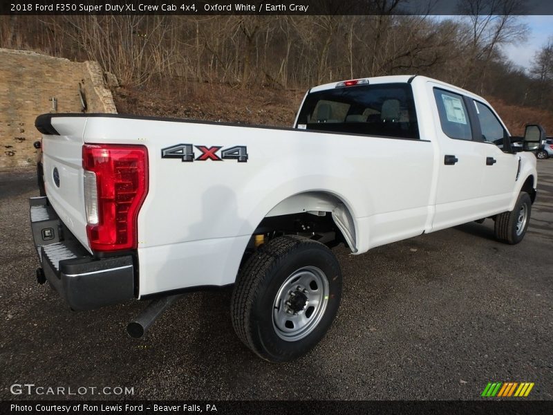Oxford White / Earth Gray 2018 Ford F350 Super Duty XL Crew Cab 4x4