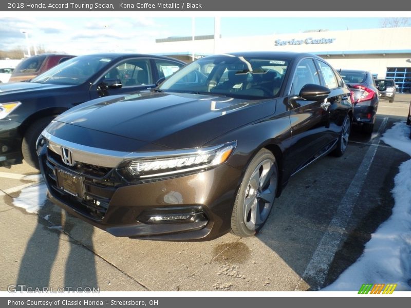 Kona Coffee Metallic / Black 2018 Honda Accord Touring Sedan