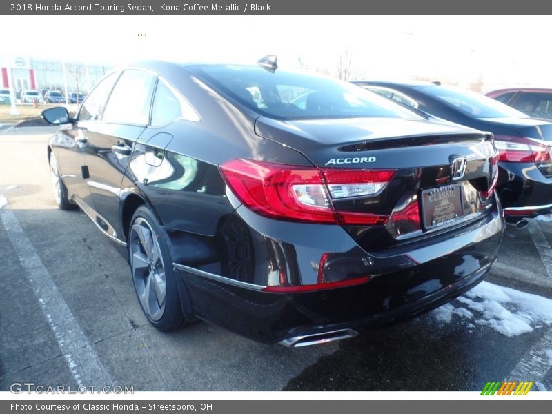 Kona Coffee Metallic / Black 2018 Honda Accord Touring Sedan