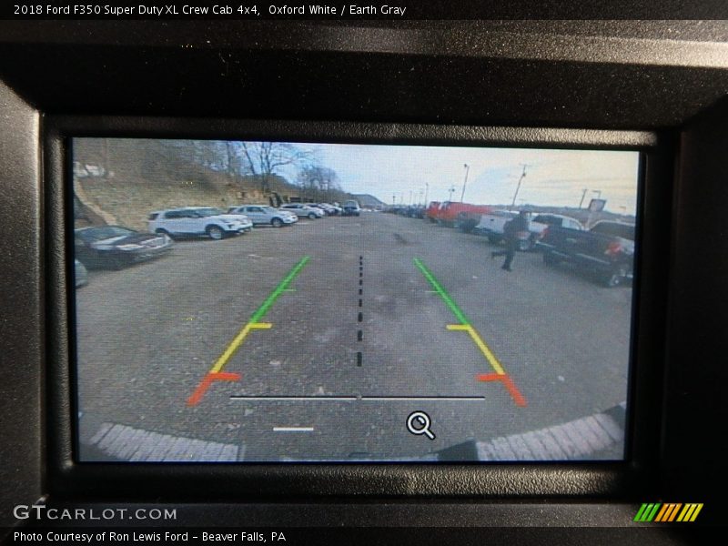 Oxford White / Earth Gray 2018 Ford F350 Super Duty XL Crew Cab 4x4