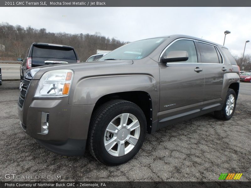Mocha Steel Metallic / Jet Black 2011 GMC Terrain SLE