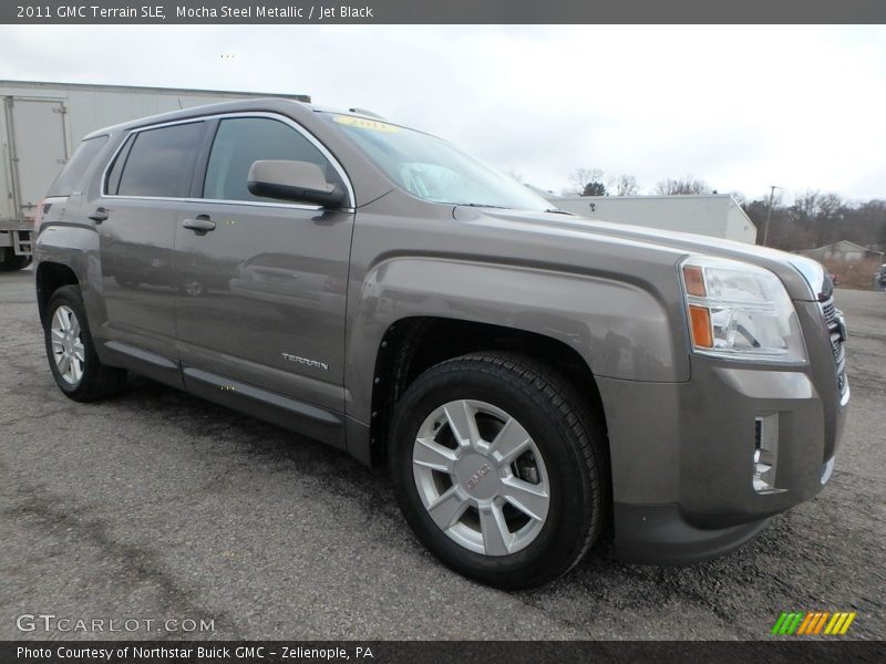 Mocha Steel Metallic / Jet Black 2011 GMC Terrain SLE