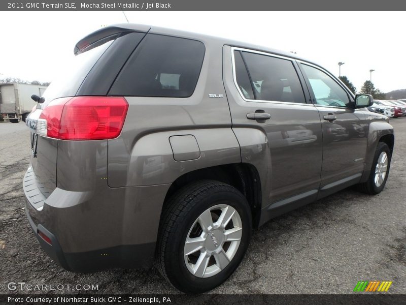 Mocha Steel Metallic / Jet Black 2011 GMC Terrain SLE