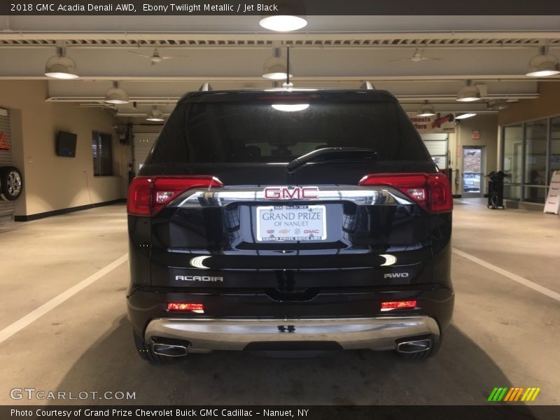 Ebony Twilight Metallic / Jet Black 2018 GMC Acadia Denali AWD