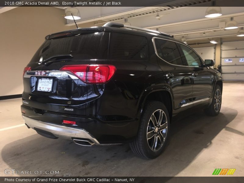 Ebony Twilight Metallic / Jet Black 2018 GMC Acadia Denali AWD