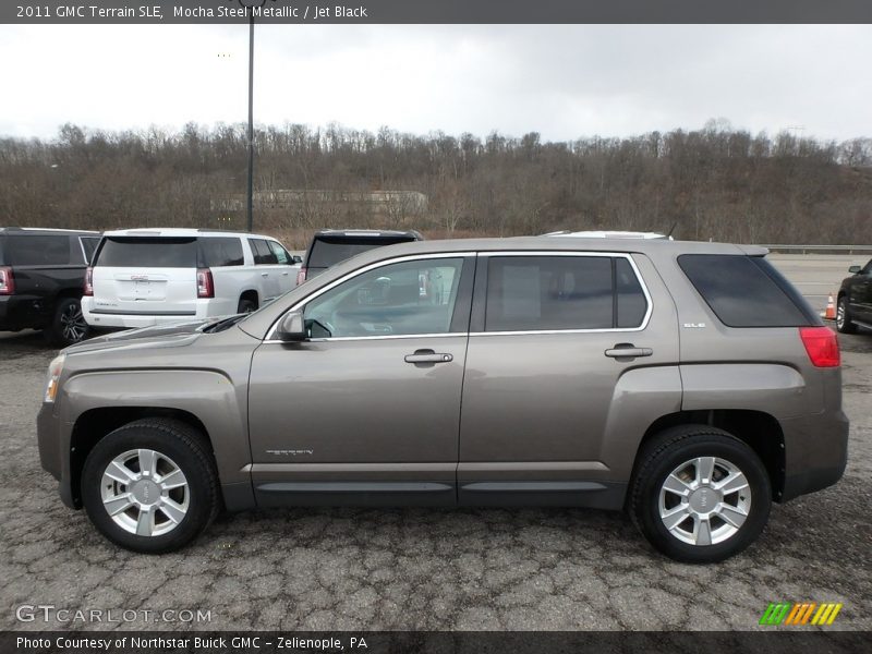Mocha Steel Metallic / Jet Black 2011 GMC Terrain SLE