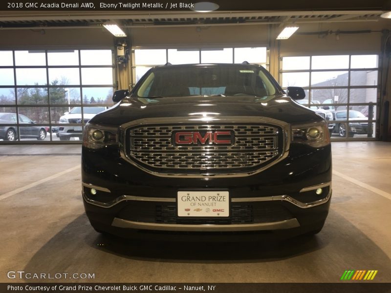 Ebony Twilight Metallic / Jet Black 2018 GMC Acadia Denali AWD