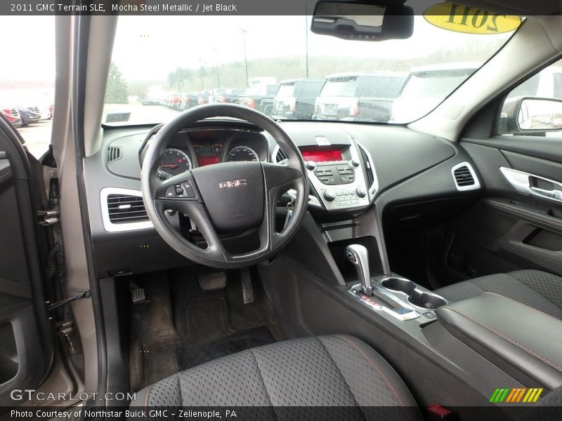 Mocha Steel Metallic / Jet Black 2011 GMC Terrain SLE