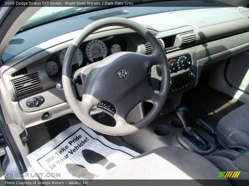 Bright Silver Metallic / Dark Slate Grey 2006 Dodge Stratus SXT Sedan