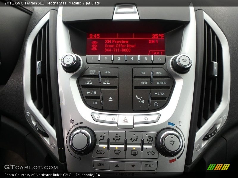 Mocha Steel Metallic / Jet Black 2011 GMC Terrain SLE