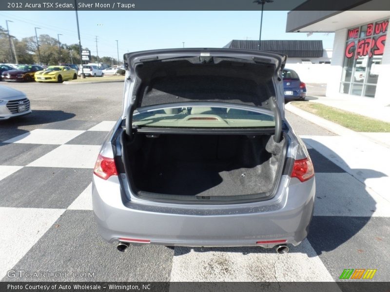 Silver Moon / Taupe 2012 Acura TSX Sedan