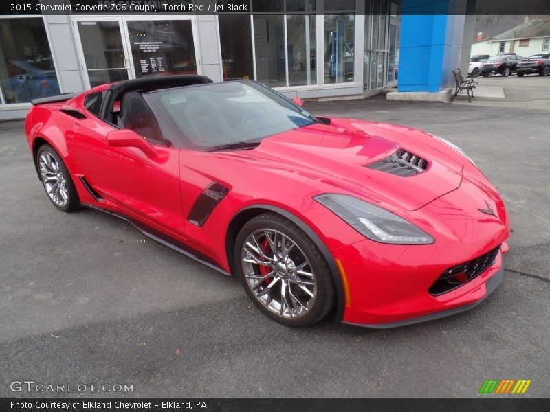 Torch Red / Jet Black 2015 Chevrolet Corvette Z06 Coupe