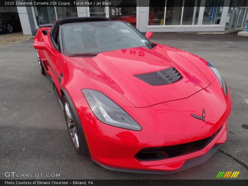 Torch Red / Jet Black 2015 Chevrolet Corvette Z06 Coupe