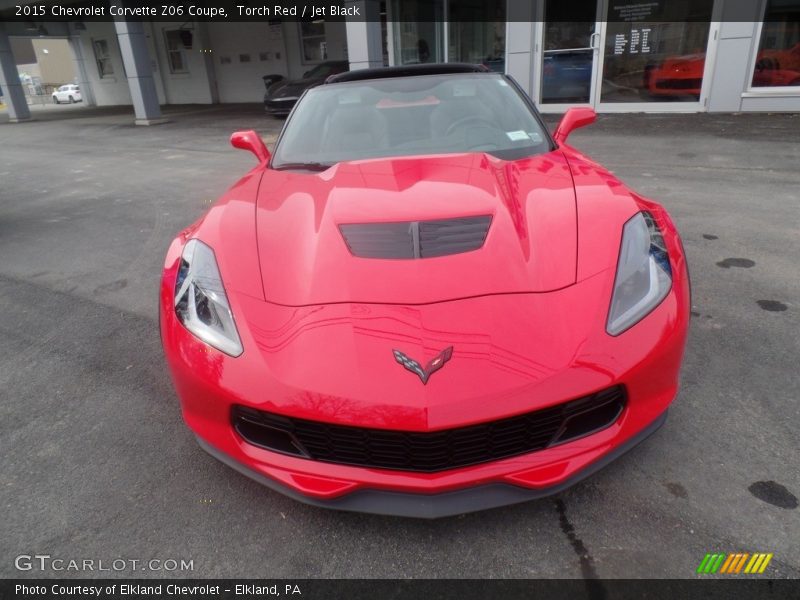 Torch Red / Jet Black 2015 Chevrolet Corvette Z06 Coupe