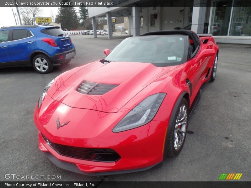 Torch Red / Jet Black 2015 Chevrolet Corvette Z06 Coupe