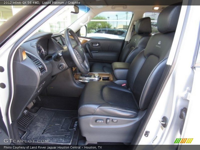 Liquid Platinum / Graphite 2012 Infiniti QX 56 4WD