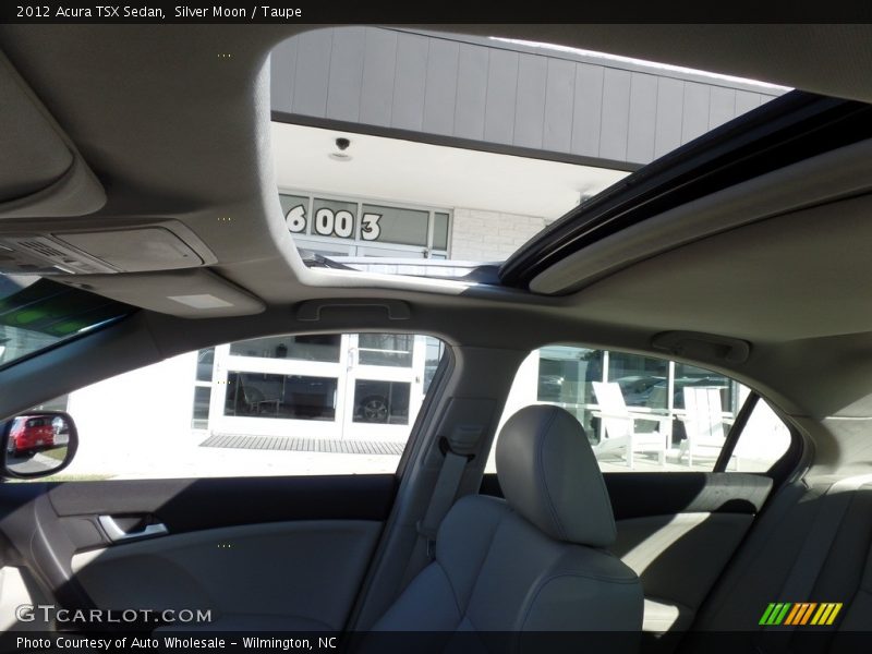 Silver Moon / Taupe 2012 Acura TSX Sedan