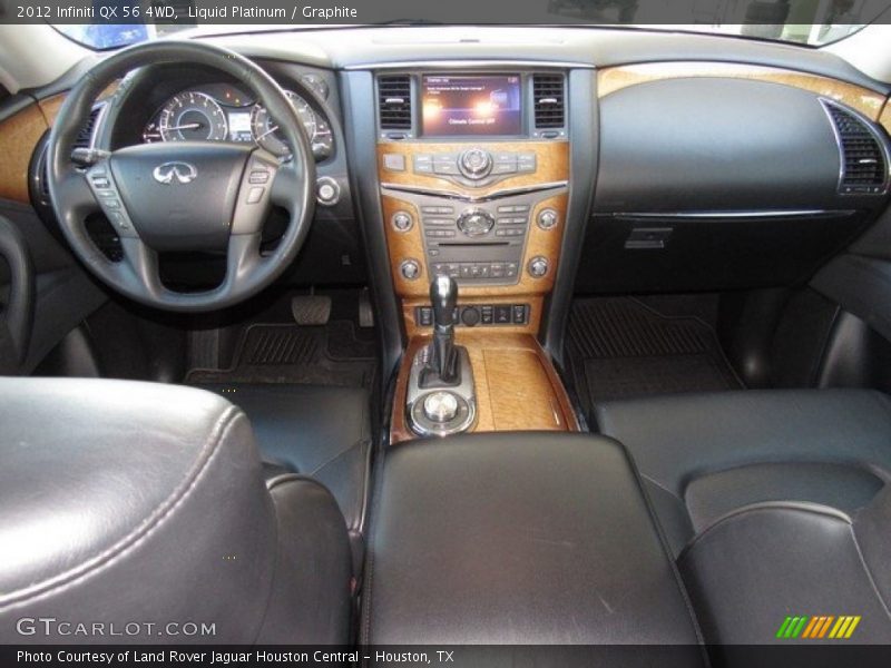Liquid Platinum / Graphite 2012 Infiniti QX 56 4WD