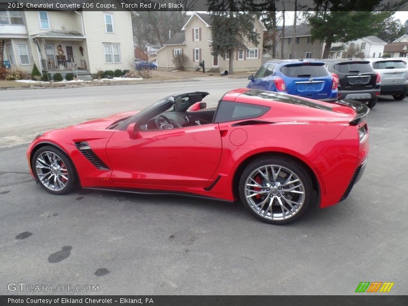 Torch Red / Jet Black 2015 Chevrolet Corvette Z06 Coupe