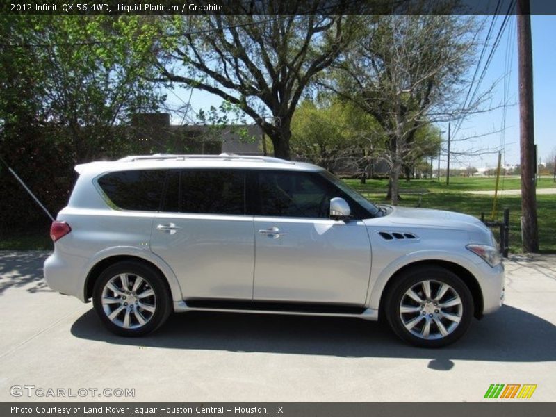 Liquid Platinum / Graphite 2012 Infiniti QX 56 4WD